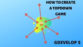 How to create a top down game in gdevelop 5