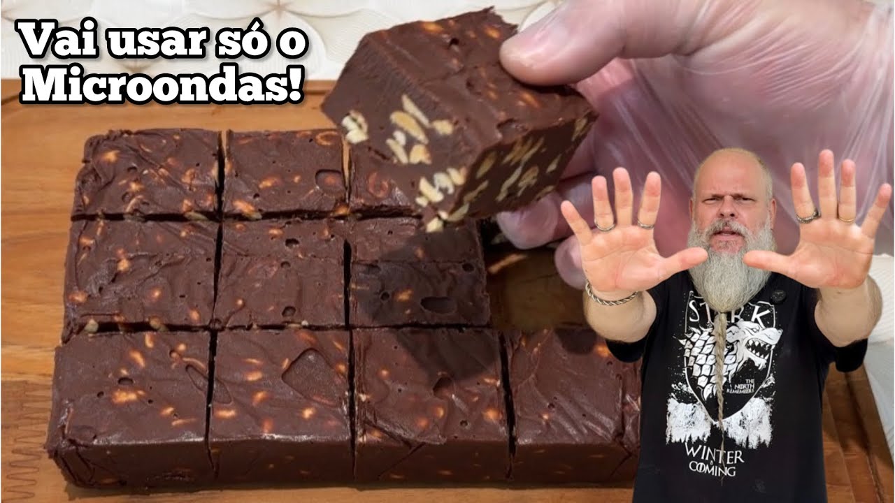Docinho de Chocolate com amendoim 