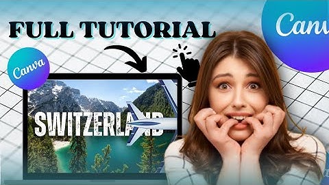Travel Intro Animation using Match & Move Animation in Canva