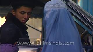 Burqa Clad Afghan Women Beg In Kabul