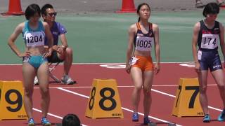 20170521群馬県高校総体陸上女子100mH決勝