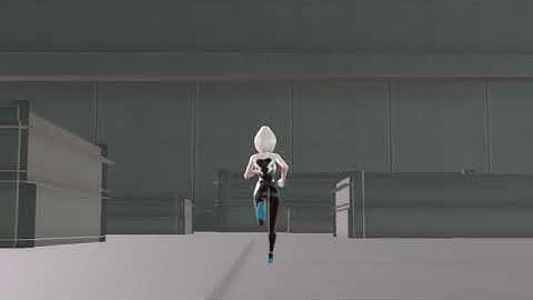 Spider-Gwen Running - Blender Eevee Animation