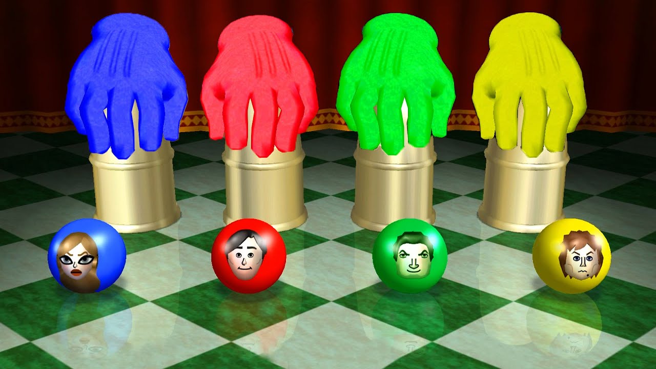 Wii Party Minigames - Angela Vs Takumi Vs Pablo Vs Pierre (Master Difficulty)