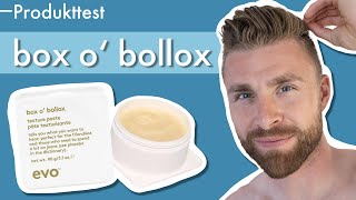 Evo: Box 'O Bollox Texture Paste ● HAARSTYLING PRODUKTTEST