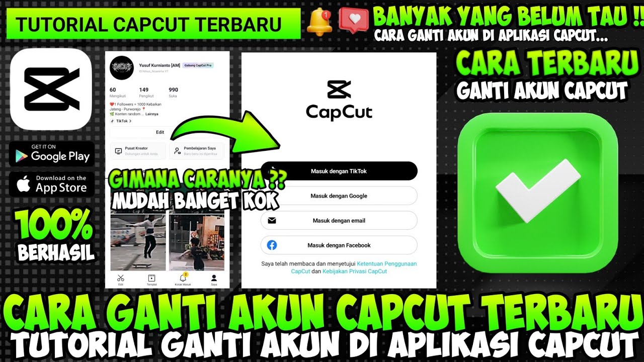 CapCut_aoshi still learning live ganti akun