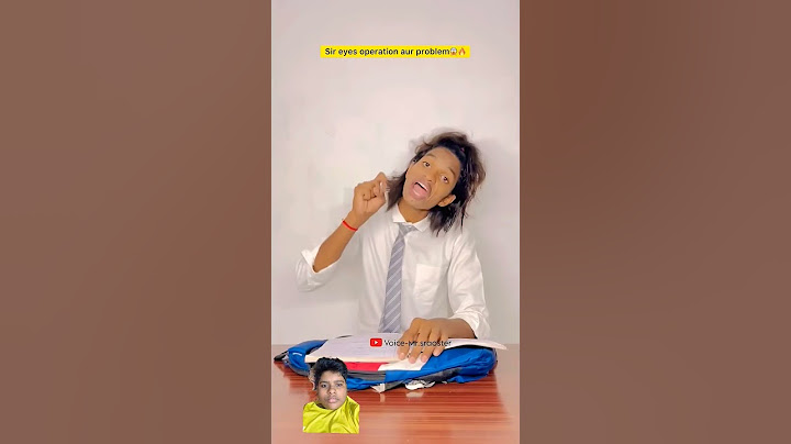 Sir eyes operation aur school| #lndian #school #comedy #trending video#