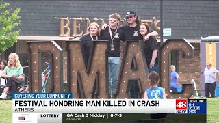 Hundreds gather at DMAC festival honoring 21-year-old killed in crash