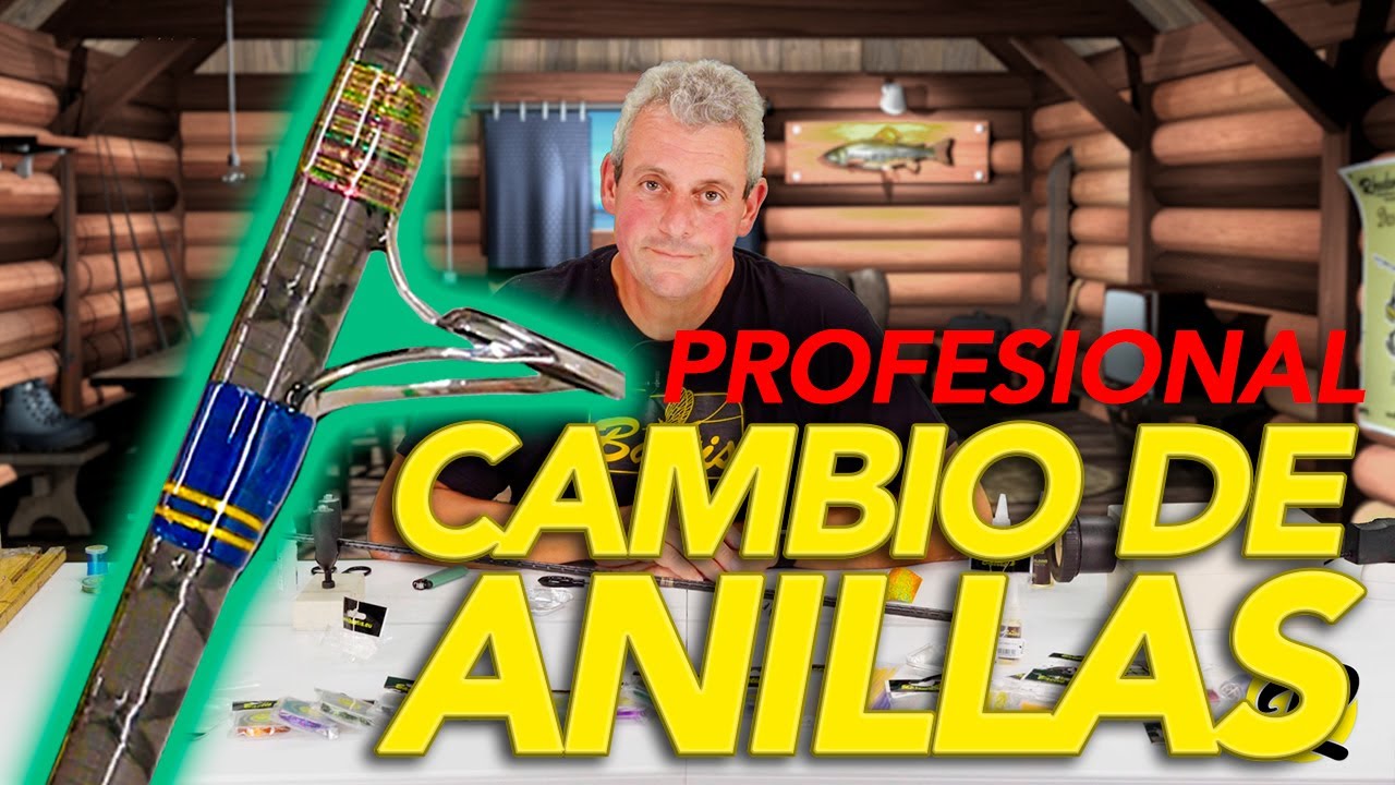 CÓMO CAMBIAR las ANILLAS de una CAÑA: PASO a PASO modo PROFESIONAL