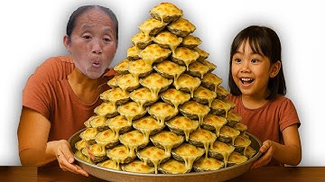 Bà Tân Vlog - Lần Đầu Nướng 30Kg Hàu Phô Mai Khổng Lồ Đãi Cả Làng