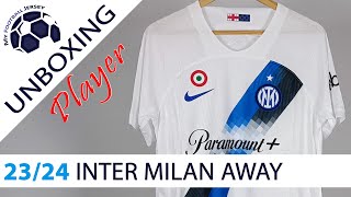 Inter Milan Away Jersey 23/24 Dimarco (ZVBest1) Player Version Unboxing Review