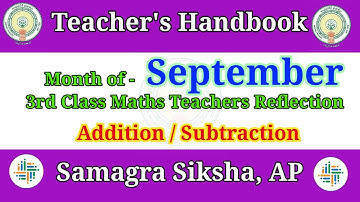 Teachers Handbook Month of September| 3rd Class Maths Handbook | 3rd class maths teacher reflection 