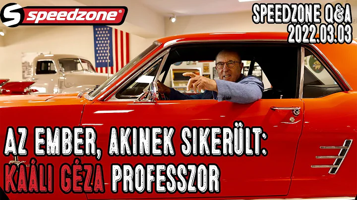 Speedzone Q&A: Az Ember, Akinek Sikerlt: Kali Gza Professzor 2022.03.03