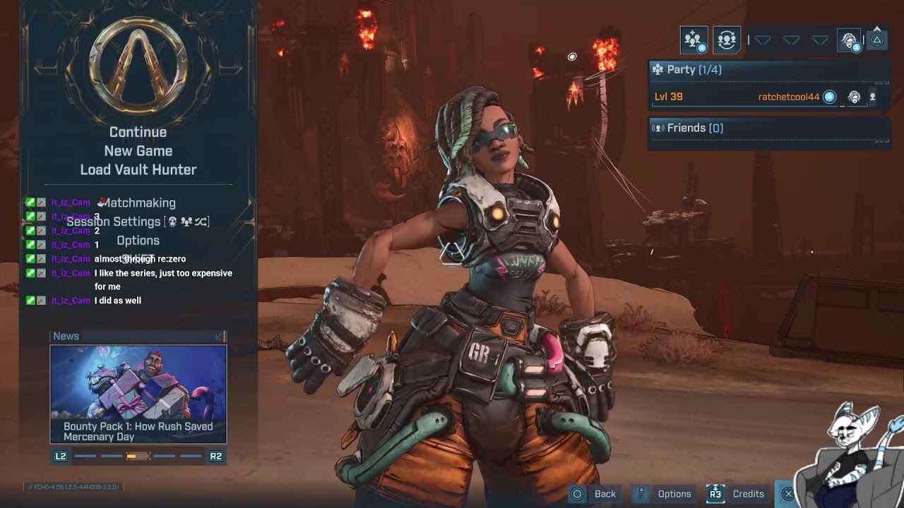 Night Stream: Lofi Borderlands 4. B)