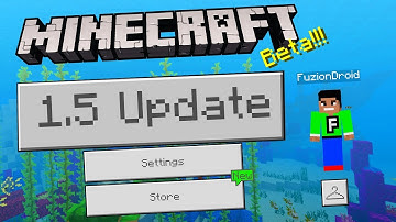 MCPE 1.5 OFFICIAL UPDATE!!! - Minecraft Pocket Edition