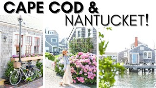 NEW ENGLAND TRAVEL VLOG || THINGS TO DO IN CAPE COD \& NANTUCKET || CAPE COD TRAVEL VLOG