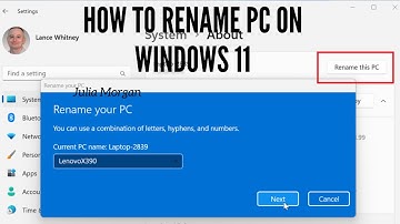 How to rename PC on Windows 11