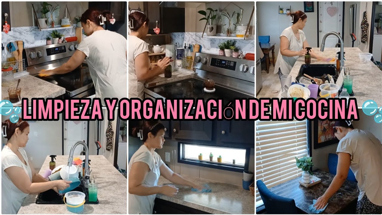 Acompañe a limpiar y organizar mi cocina 🧽