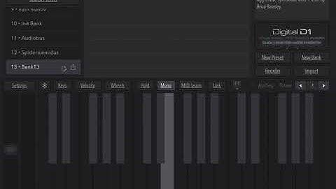 Front 242 U-men/dialogues  original Synth bass