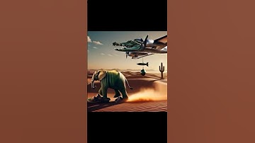 Thumbnail of Lirili Larila vs Bombardiro Crocodilo⚔️ #brainrot #shorts #funny #crocodilo #elephant