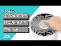 How to operate the vive air purifier