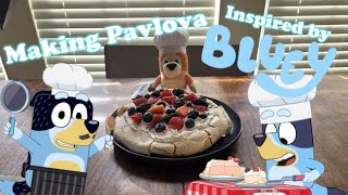 Making Pavlova Inspired by Bluey