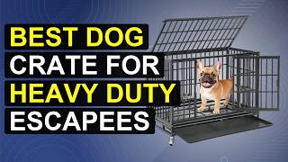 Top 5 Best Dog Crate For Heavy Duty Escapees | Best Escape-Proof Dog Crate For Escape Artists