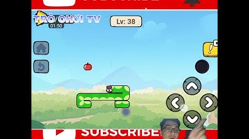 APPLE WORM LEVEL38 | SÂU FA ĂN TÁO, SIÊU ĐẶC BIỆT CẮT ĐÔI NGƯỜI??? #shorts #trochoitv