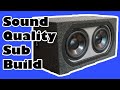 The ultimate sound quality subwoofer
