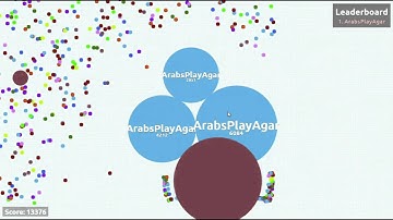 EATING THE BIG SPAWNER CELL IN AGARIO PRIVATE SERVER!!