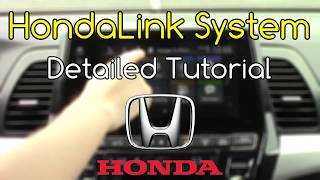 HondaLink 2018 Detailed Tutorial and Review: Tech Help