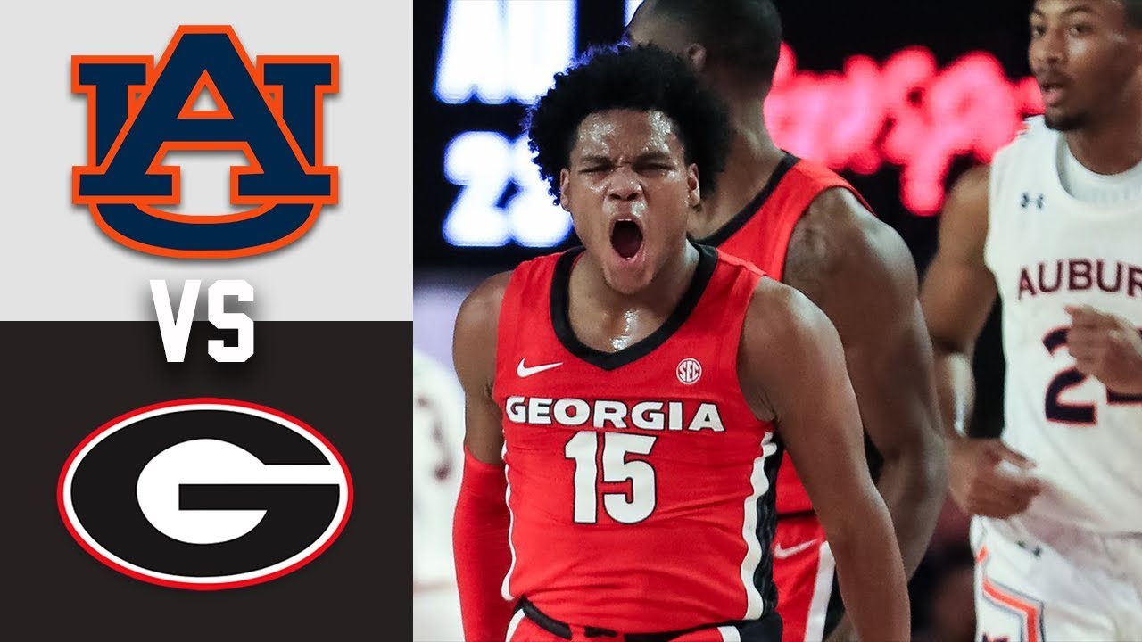 #13 Auburn vs Georgia Highlights 2020 College Basketball - YouTube