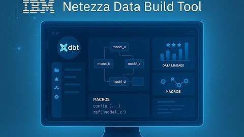 Netezza Data Build Tool