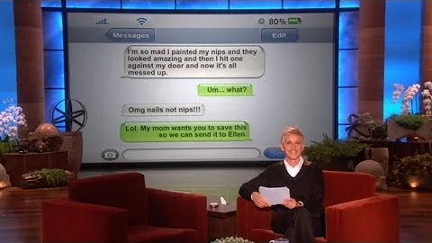 You Should Totally Send That to Ellen