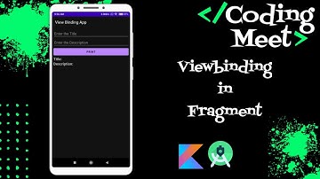 How to Implement View Binding in Fragment in Android Studio Kotlin