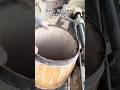 Wine barrel making process #shorts