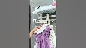 Móc treo quần áo gấp gọn Ecoco thông minh giá tốt - Móc đa năng du lịch thu gọn tiết kiệm diện tích