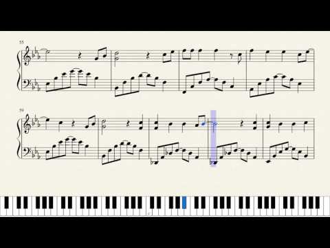 Linkin Park New Divide Piano Tutorial Sheet Music