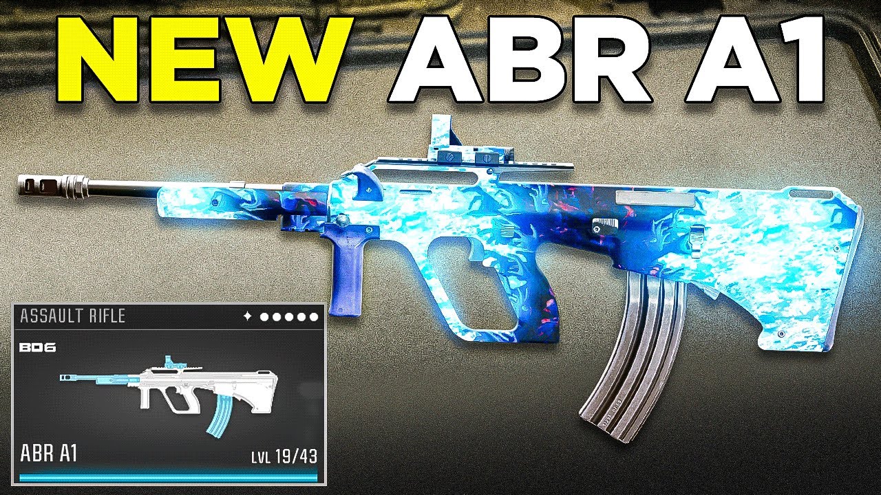 new ABR A1 is *BROKEN* in Warzone! 😯 (Best ABR A1 Class Setup) - YouTube