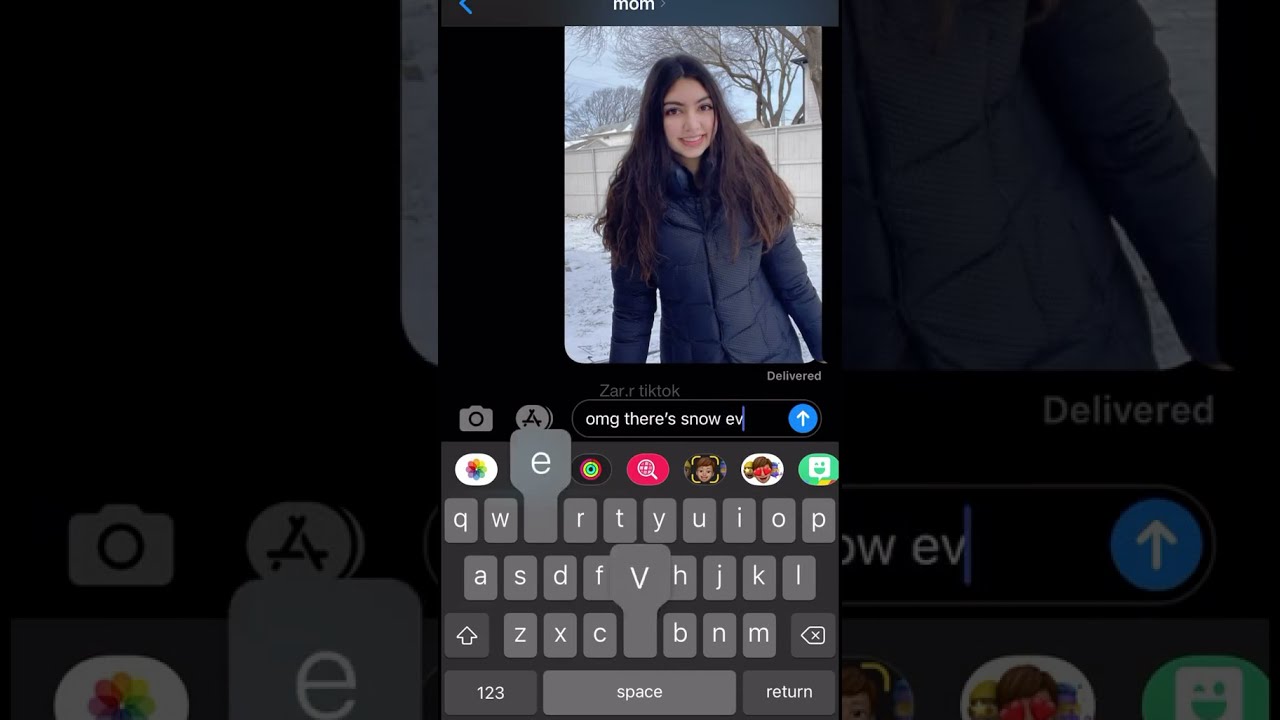 GOING OUTSIDE IN A SNOW STORM PRANK 