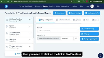 Link your squeeze page with your auto responder