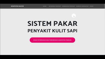 PHP - SISTEM PAKAR METODE DEMPSTER SHAFER