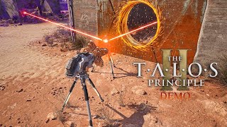 【後編】壁に穴を開けるギミックが新登場！「The Talos Principle 2」デモ版【実況】