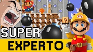 BOMBARDEO ATÓMICO 💣💣💣 !!! - SUPER EXPERTO NO SKIP | Super Mario Maker - ZetaSSJ