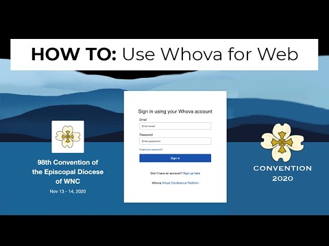 HOW TO: Use Whova for Web