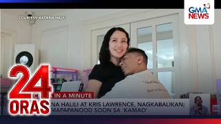 Katrina Halili at Kris Lawrence, nagkabalikan; Kris, mapapanood soon sa 'Kamao'  | 24 Oras screenshot 4