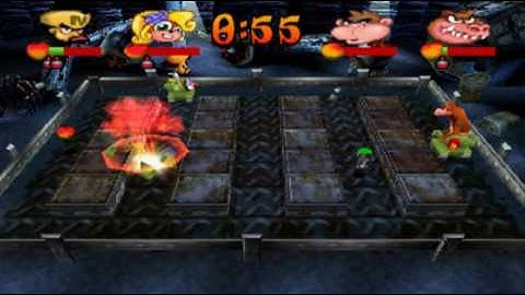 Crash Bash PS1 Metal Fox