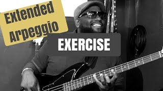 EXTENDED ARPEGGIO EXERCISE | Bass Guitar Tips ~ Daric Bennett's Bass Lessons chords