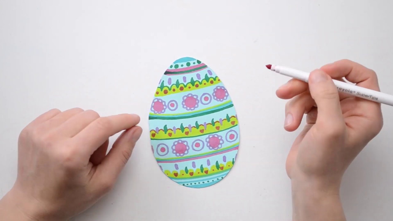 HOW TO MAKE EASTER CARDS STEP BY STEP FOR KIDS - YouTube