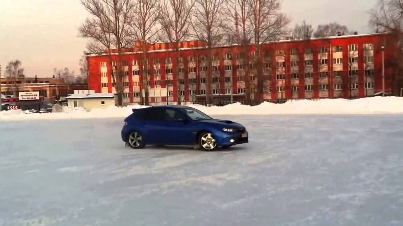 subaru impreza wrx sti drift - YouTube