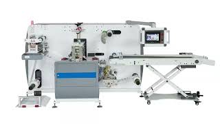 JX-380 multi-functional intermittent rotary die-cutting machine.